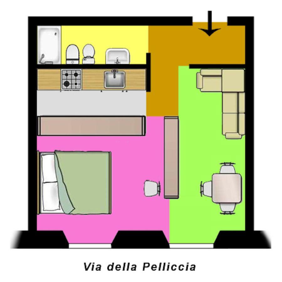 Apartmán Cosy Trastevere Řím Exteriér fotografie
